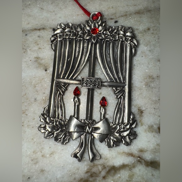 Avon Pewter Christmas Ornaments x 6 - Picture 9 of 14